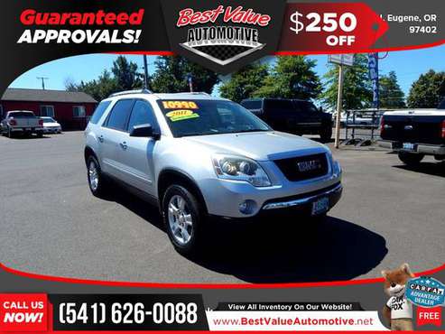 2011 GMC Acadia SLE FOR ONLY $173/mo! - cars & trucks - by dealer -... for sale in Eugene, OR