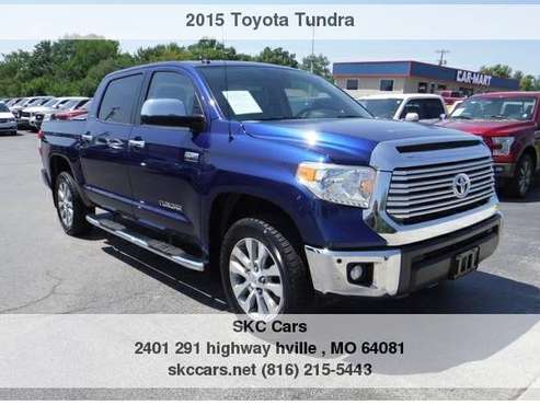 2015 Toyota Tundra Limited Leather Nav Sunroof Open 9-7 for sale in Lees Summit, MO