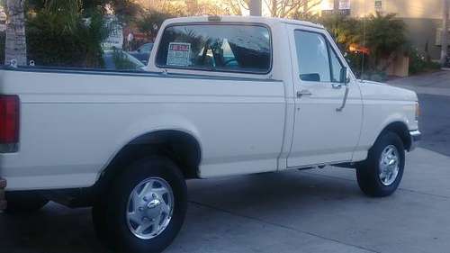 1989 FORD F250 113K MILES V8 - cars & trucks - by owner - vehicle... for sale in Port Hueneme, CA