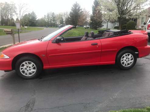 Sold 2000 Chevy Cavalier Z24 Convertible (Low miles) - cars & for sale in Elgin, IL