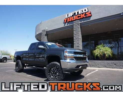 2019 Chevrolet Chevy Silverado 1500 Ld 4WD DOUBLE CAB - Lifted for sale in Glendale, AZ