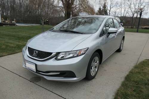 2014 Honda Civic LX, Single Owner, Low Mileage, Like New - cars &... for sale in South Hadley, MA