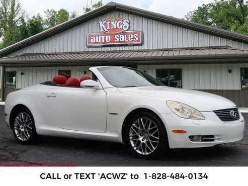 2007 *LEXUS SC 430* Convertible Base (Off White) for sale in Arden, NC