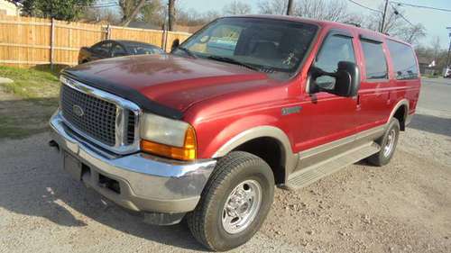 2000 Ford Excursion Limited V-10 4X4 Auto REDUCED for sale in Lancaster, TX