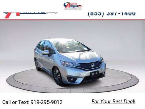2015 Honda Fit EX-L hatchback Silver - cars & trucks - by dealer -... for sale in Raleigh, NC