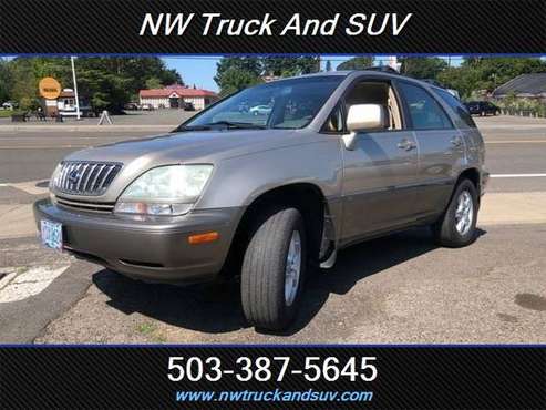 2002 LEXUS RX 300 AWD 3.0L V6 4X4 SUV AUTOMATIC 4WD for sale in Portland, OR