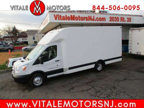 2015 Ford Transit Cutaway T-350 15 FOOT BOX TRUCK, RAMP 69K for sale in south amboy, VT