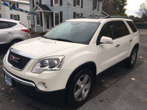 2011 GMC Acadia SLT .. GUARANTEED CREDIT APPROVAL (hudson - cars &... for sale in hudson falls 12839, NY