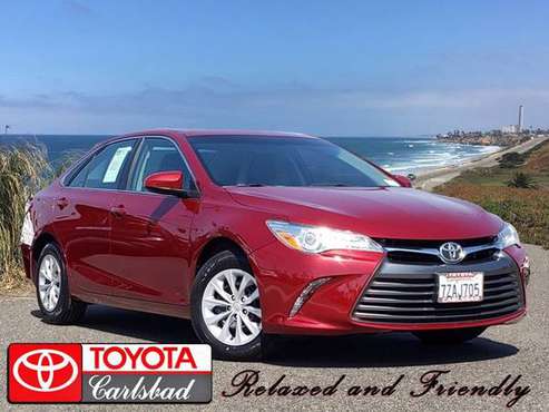 2017 Toyota Camry Le - cars & trucks - by dealer - vehicle... for sale in Carlsbad, CA
