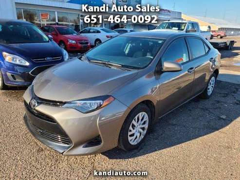 2017 Toyota Corolla LE CVT - cars & trucks - by dealer - vehicle... for sale in Forest Lake, MN