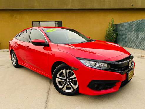 2016 Honda Civic LX / Back-up Camera / Gas Saver / Great Condition -... for sale in Fresno, CA