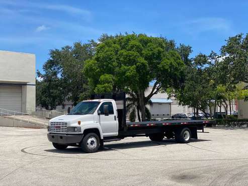 2005 GMC C5500 24 Foot Flatbed 8 1L Gas - - by for sale in West Palm Beach, FL