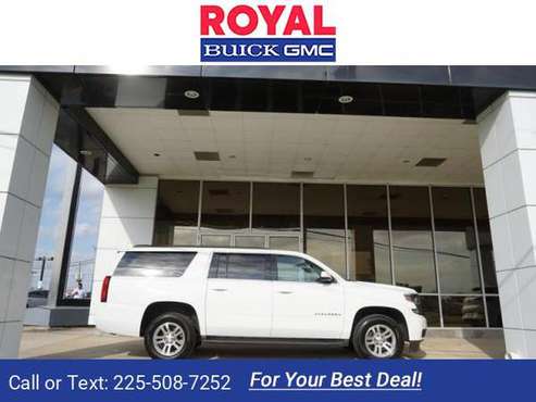 2015 Chevy Chevrolet Suburban LT 2WD suv Summit White - cars &... for sale in Baton Rouge , LA
