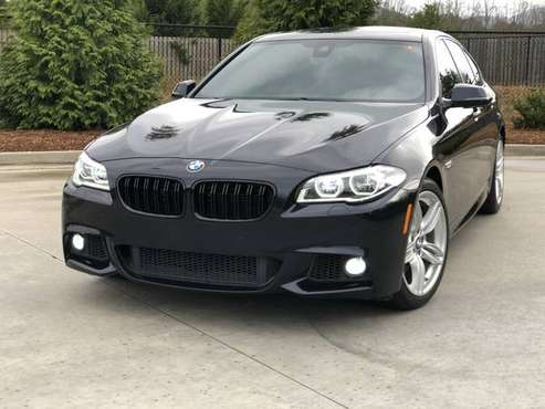 2015 BMW 550i xDrive M-Sport AWD 52k miles Blue/Black Super Clean for sale in Asheville, NC