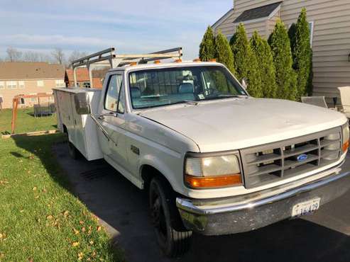 1995 F350 XL Utility Truck - cars & trucks - by owner - vehicle... for sale in Leesburg, MD