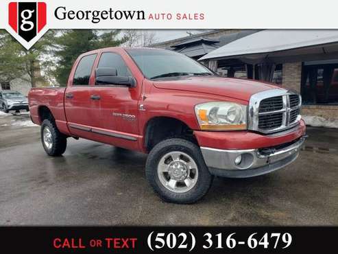2006 Dodge Ram 2500 SLT CHECK CARFAX TRUE MILES UNKNOWN - cars & for sale in Georgetown, KY