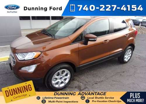 2020 Ford EcoSport 4WD 4D Sport Utility / SUV SE - cars & trucks -... for sale in Cambridge, OH