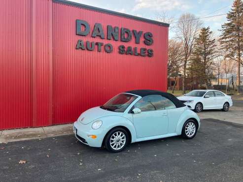 2004 VOLKSWAGEN GLS CONVERTIBLE BEETLE - cars & trucks - by dealer -... for sale in Forest Lake, MN