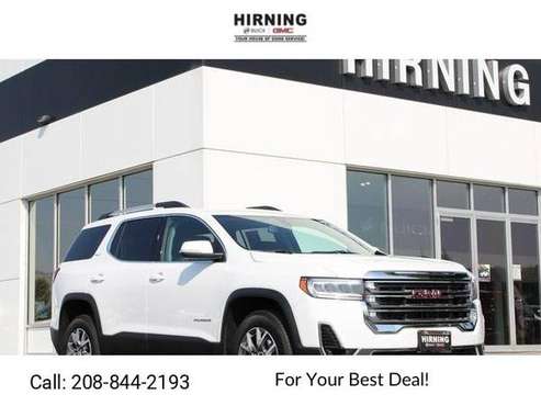 2020 GMC Acadia SLT suv Summit White - cars & trucks - by dealer -... for sale in Pocatello, ID