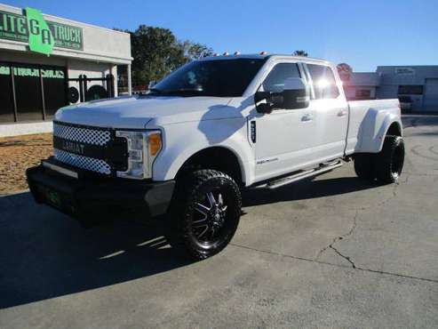 2017 Ford F-350 F350 F 350 Super Duty Lariat 4x4 4dr Crew Cab 8 ft.... for sale in Jackson, GA