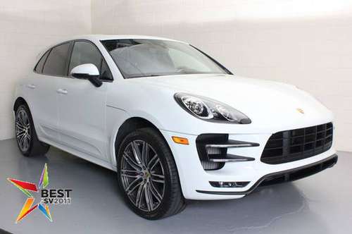 2017 *Porsche* *Macan* *Turbo AWD* White for sale in Campbell, CA