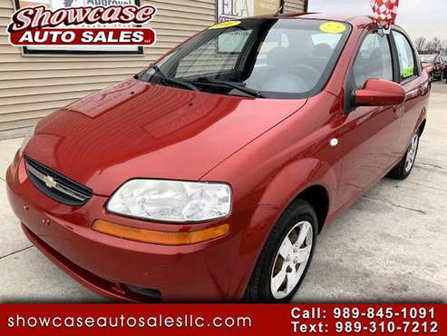 2006 Chevrolet Aveo 4dr Sdn LS - cars & trucks - by dealer - vehicle... for sale in Chesaning, MI