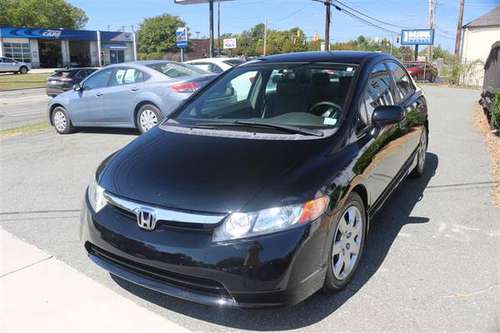 2007 HONDA CIVIC, 0 ACCIDENTS, 2 OWNERS, DRIVES GOOD, CLEAN for sale in Graham, NC