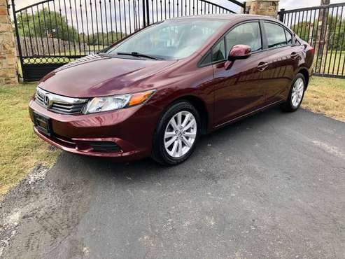 2012 Honda Civic ex,89kmiles - cars & trucks - by owner - vehicle... for sale in Frisco, TX