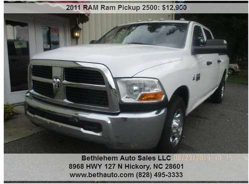 2011 Dodge Ram 2500 6.7 Cummings, 2WD, Hide Away 5th Wheel for sale in Hickory, NC