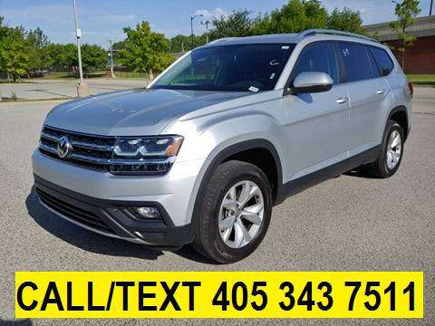 2019 VOLKSWAGEN ATLAS 3RD ROW! LEATHER LOADED! 1 OWNER! CLEAN... for sale in Norman, TX
