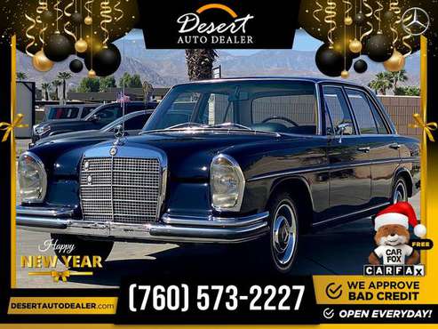 1966 Mercedes-Benz 250 S All Service Records LOW MILES - cars &... for sale in Palm Desert , CA