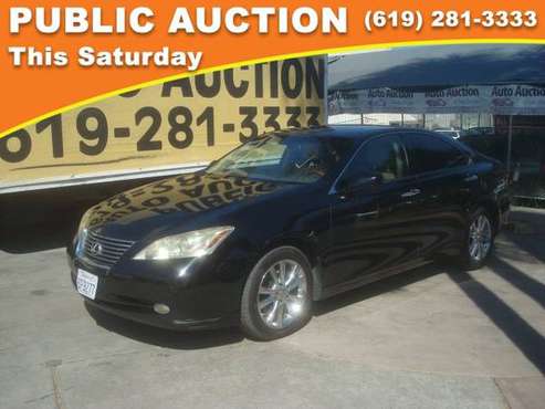 2008 Lexus ES 350 Public Auction Opening Bid for sale in Mission Valley, CA