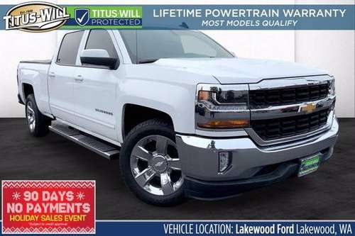 2017 Chevrolet Silverado 1500 Chevy Truck LT Crew Cab - cars &... for sale in Lakewood, WA