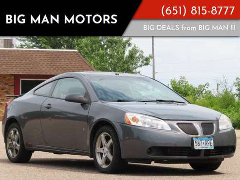 2007 Pontiac G6 GT coupe - 28 MPG/hwy, sunroof, smooth ride for sale in Farmington, MN