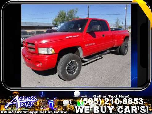 ✅ 2001 Dodge 3500 Quad Cab Long Bed 4wd - cars & trucks - by dealer... for sale in Albuquerque, NM
