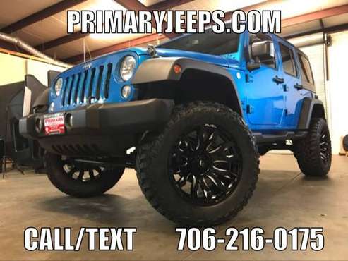 2015 Jeep Wrangler Unlimited IN HOUSE FINANCE - FREE SHIPPING - cars... for sale in DAWSONVILLE, GA