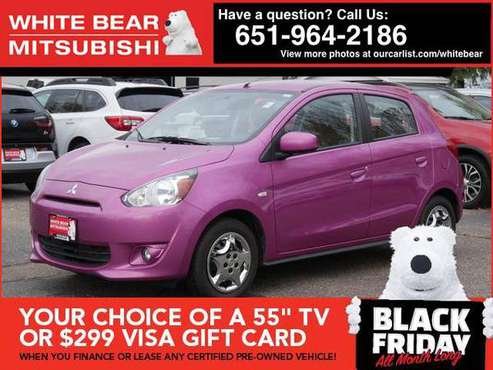 2014 Mitsubishi Mirage - cars & trucks - by dealer - vehicle... for sale in White Bear Lake, MN