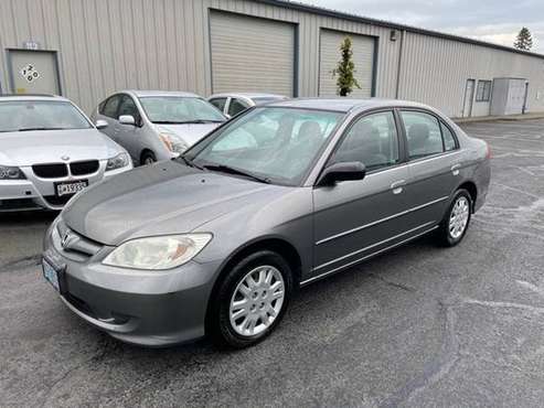 2004 Honda Civic 4dr Sdn LX Auto 1 DEPENDABLE - - by for sale in Troutdale, OR