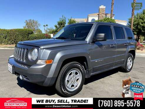 2014 Jeep Patriot Sport SUV is priced to SELL NOW! - cars & trucks -... for sale in Palm Desert , CA