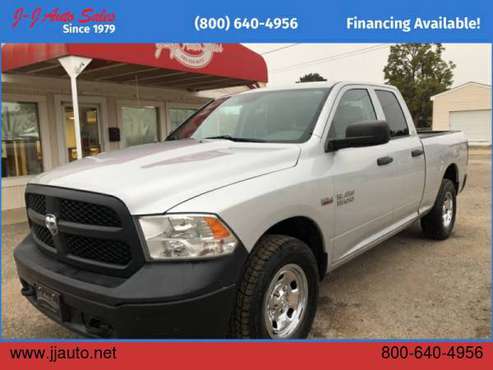 2014 Ram 1500 4WD Quad Cab 140.5" Express - cars & trucks - by... for sale in Plainville, KS
