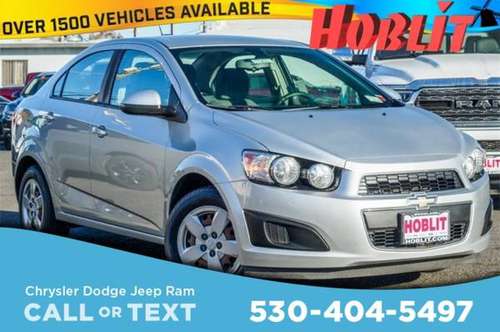 2015 Chevrolet Sonic LS - cars & trucks - by dealer - vehicle... for sale in Woodland, CA