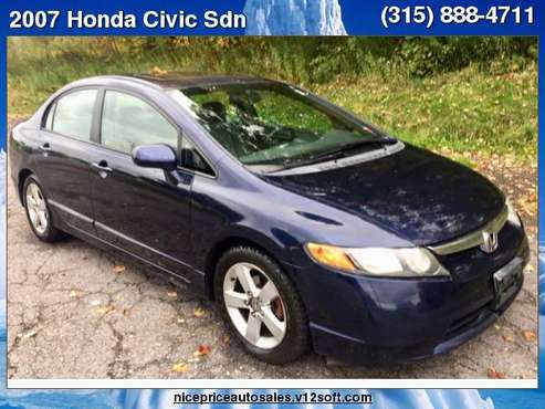 2007 Honda Civic Sdn 4dr AT EX for sale in new haven, NY