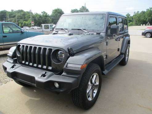 2018 Jeep Wrangler Unlimited Sahara 4x4 4dr SUV (midyear release)... for sale in Mount Pleasant, IA