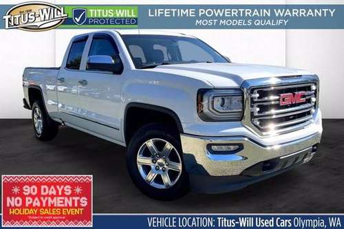 2017 GMC Sierra 1500 4x4 4WD Truck SLT Extended Cab - cars & trucks... for sale in Olympia, WA