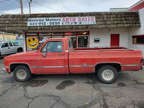 1984 Chevy Pickup 1500 - cars & trucks - by dealer - vehicle... for sale in Eugene, OR