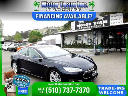 456/mo - 2013 Tesla Model S Sdn PRICED TO SELL! for sale in Hayward, CA