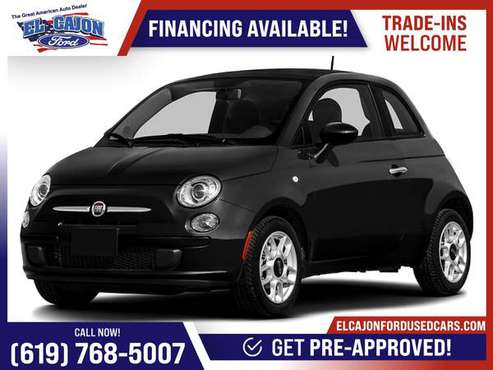 2016 Fiat 500 Pop FOR ONLY 171/mo! - - by dealer for sale in Santee, CA