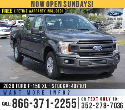 *** 2020 Ford F150 XL *** SAVE Over $5,000 off MSRP! - cars & trucks... for sale in Alachua, FL
