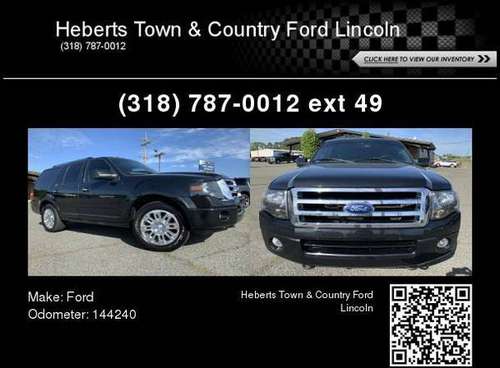 2013 Ford Expedition Limited - - by dealer - vehicle for sale in Minden, LA