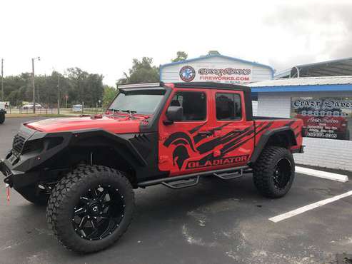 2020 Jeep RED Gladiator Grumper - cars & trucks - by owner - vehicle... for sale in Hernando, FL
